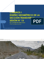 Diseño Geométrico de La Sección Transversal