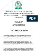 Analytical Study On Seismic Behaviour of High Rise Building Using Different Load Resisting Method