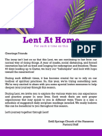 Lent at Home