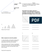 Attachment - PDF - Patterns & Functions PRACTICE Quiz