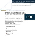 Envasado en Atmósfera Modificada Microporosa para Prolongar La Vida Útil de Los Alimentos Frescos: Una Revisión