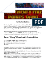 Pyramid - GURPS - The 25 Point Gang (S)