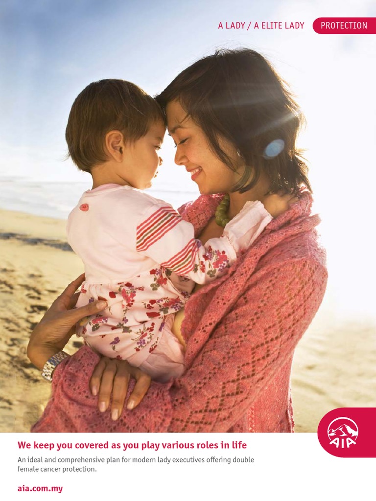 AIA Lady and Elite Lady Insurance Plans | PDF | Underwriting | Insurance