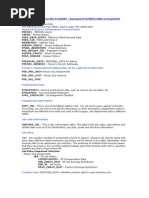 HCM Tables For The PS QUERY