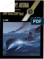Halinski Kartonowy Arsenal 1997-06 - Submarine Orp Orzel