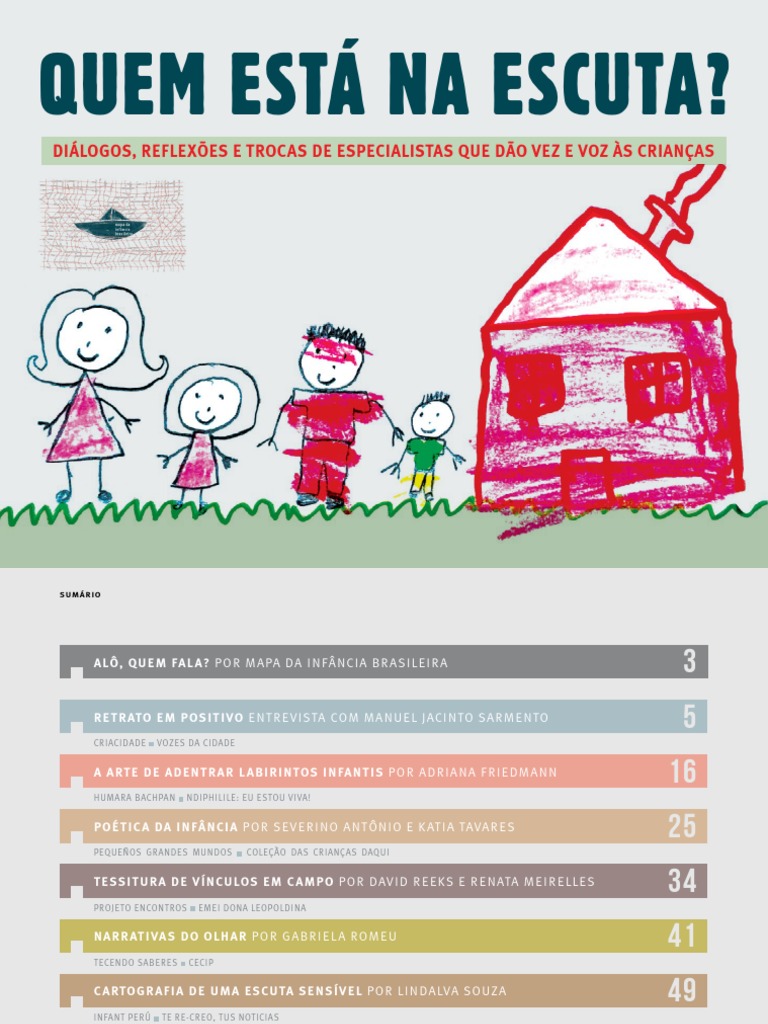 A Arte de Escutar As Crianças | PDF | Modernidade | Humano, image size:768x1024