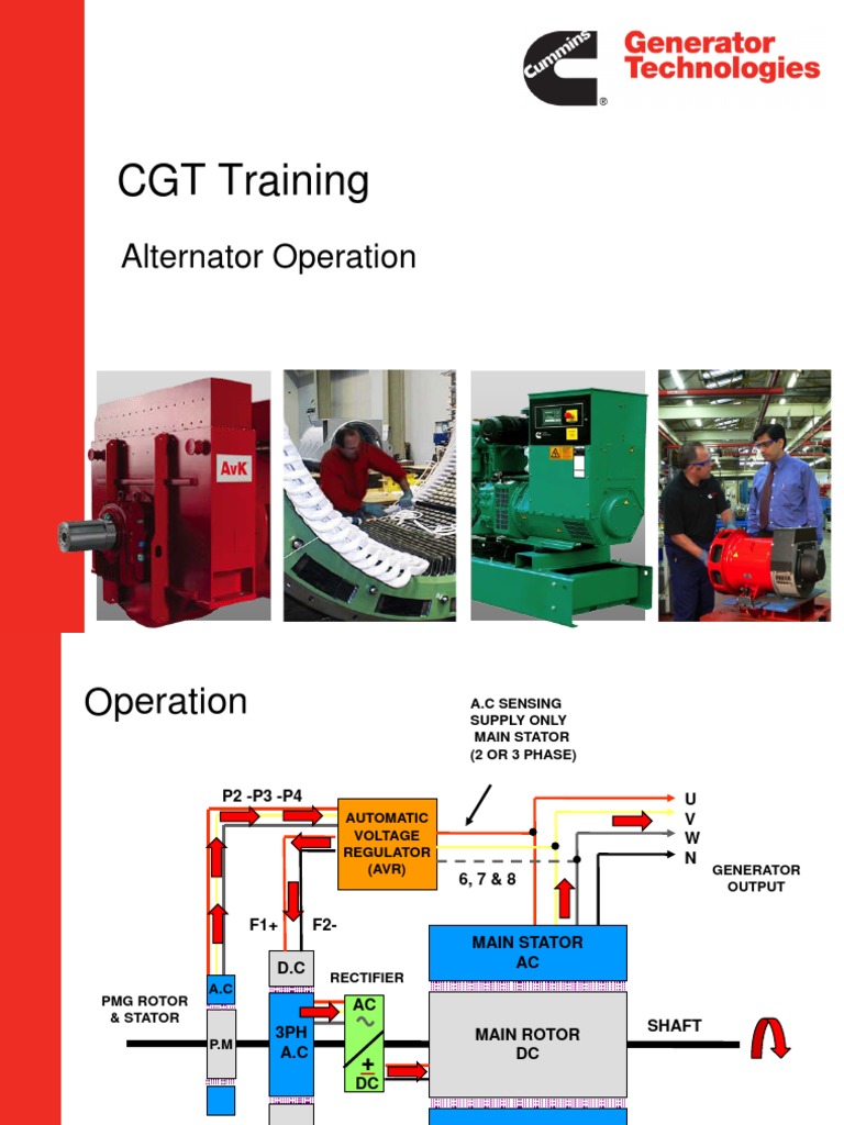 CGT Training: Alternator Operation Guide | PDF