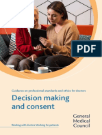 GMC Guidance For Doctors Decision Making and Consent English