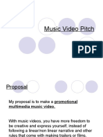 MEDIA Music Video Pitch