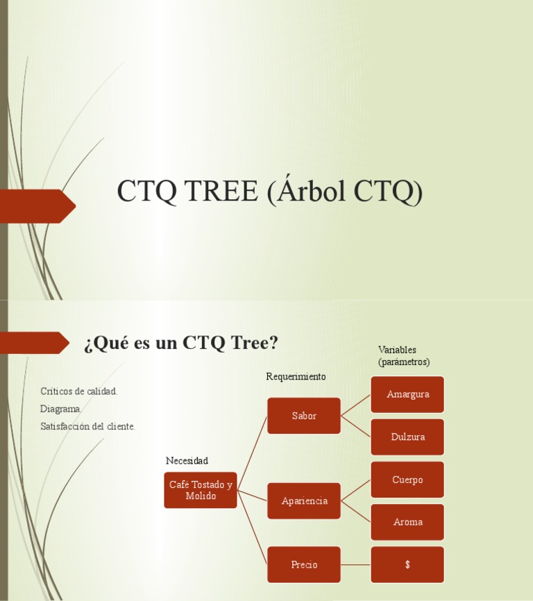 CTQ TREE (Árbol CTQ) | PDF