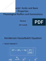 Amino Acids' Acidic and Basic Properties - Physiological Buffers Review-2017