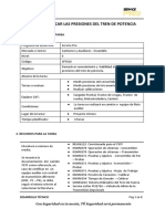 Spt010 Verificar Las Presiones Del Tren de Potencia