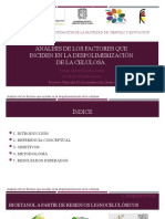 Análisis de Los Factores Que Inciden en La Despolimerización de La Celulosa