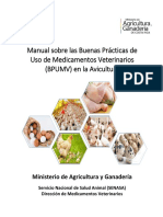 Manual sobre las Buenas Prácticas de Uso de Medicamentos Veterinarios en la Avicultura