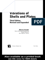 Livro - Vibrations of Shells and Plates Por Soedel