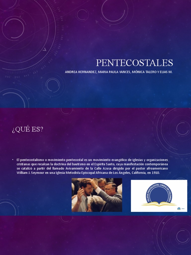 Historia y Creencias del Pentecostalismo | PDF | Pentecostalismo ...