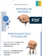 Psicologia B-12o Ano - Sistemas cerebrais e aprendizagem