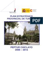 Plan Estrategico Provincial de Turismo Peptur 2006-2015