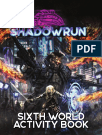 Shadowrun Sixth World Activity Book