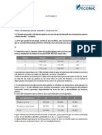 Determinación de tamaño y localización óptimos para proyecto de producción