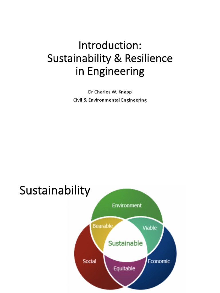 CL328-1 Sustainability Resiliency | PDF | Climate Resilience | Drought
