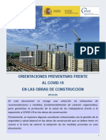 Orientaciones Frente Covid-19 Obras Construccion V1 20200409