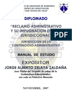 Jurisdiccion de Lo Contencioso Administrativo PDF