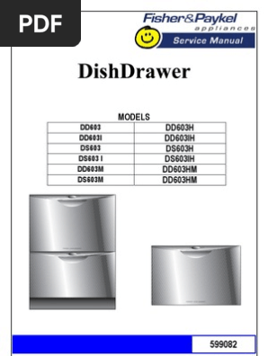 fisher and paykel dishwasher blocked