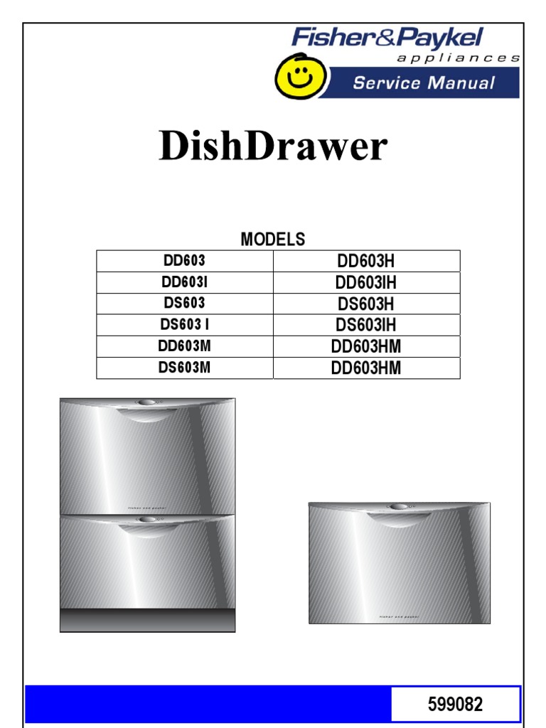 DD603 Fisher Paykel Dishwasher Service Manual Electrostatic Discharge