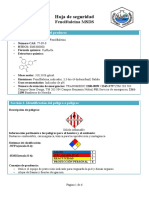 Hoja de Seguridad Del Fenolftaleina