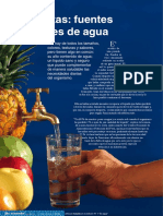 Las Frutas Fuenstes Naturales de Agua - de Acuerdo - Edición 1 - El Agua