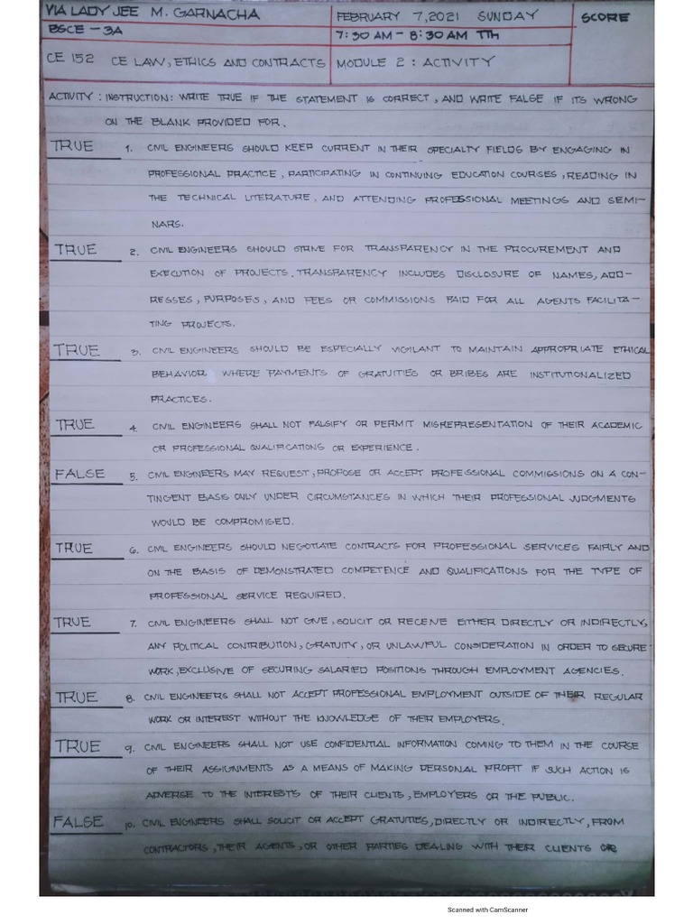 Ce Law Module 2 | PDF