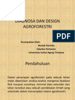 Diagnosa Dan Design Agroforestri