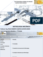 Aula 02 - Metrologia Mecanica