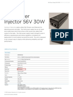 Poe Power Injector 56V 30W: Specifications