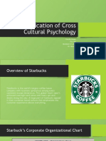 Application of Cross Cultural Psychology