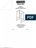 Serious Steel: 843101 Power Rack Assembly Instructions