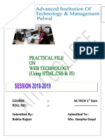 Course:-M.Tech 1 Sem Roll No: - : Submitted By: - Submitted To: - Babita Rajput Mrs. Deepika Goyal