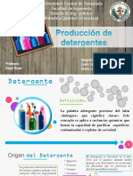 Produccion de Detergente Diapositivas