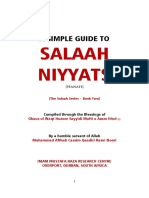 A Simple Guide to Salaah Niyyats