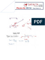 DB Sir Physics Class Notes L 2 Safalta - 5fc50fce55b1a