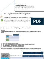 Evaluate WTP Cost Positioning Submission Template