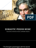 lectures in Romantic period Music