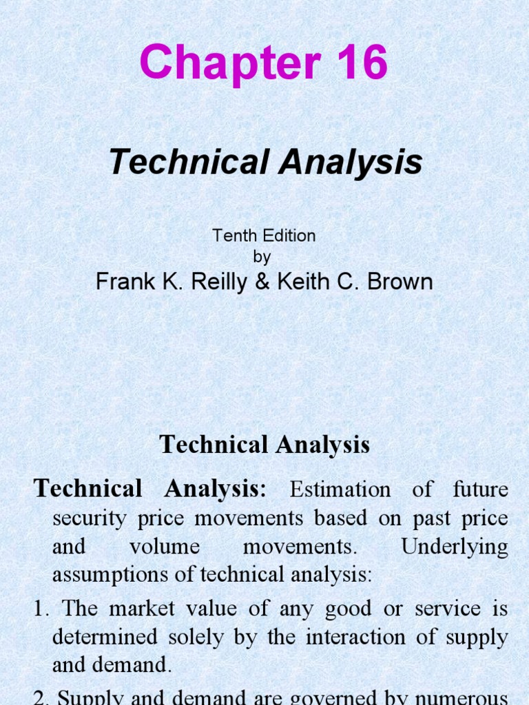 Assumptions of Technical Analysis | PDF | Technical Analysis | Market Trend