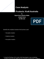 Case Analysis - Kraft Australia