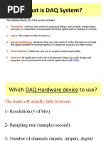 What Is DAQ System?: 1. Transducer