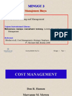 Manajemen Biaya 03 - Activity Based Costing and Management