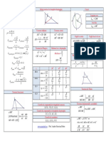 Formule Cls. a Viii a Geometrie Plana