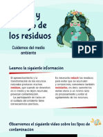 Origen y Manejo de Los Residuos: Cuidemos Del Medio Ambiente