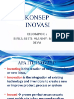 Konsep Inovasi